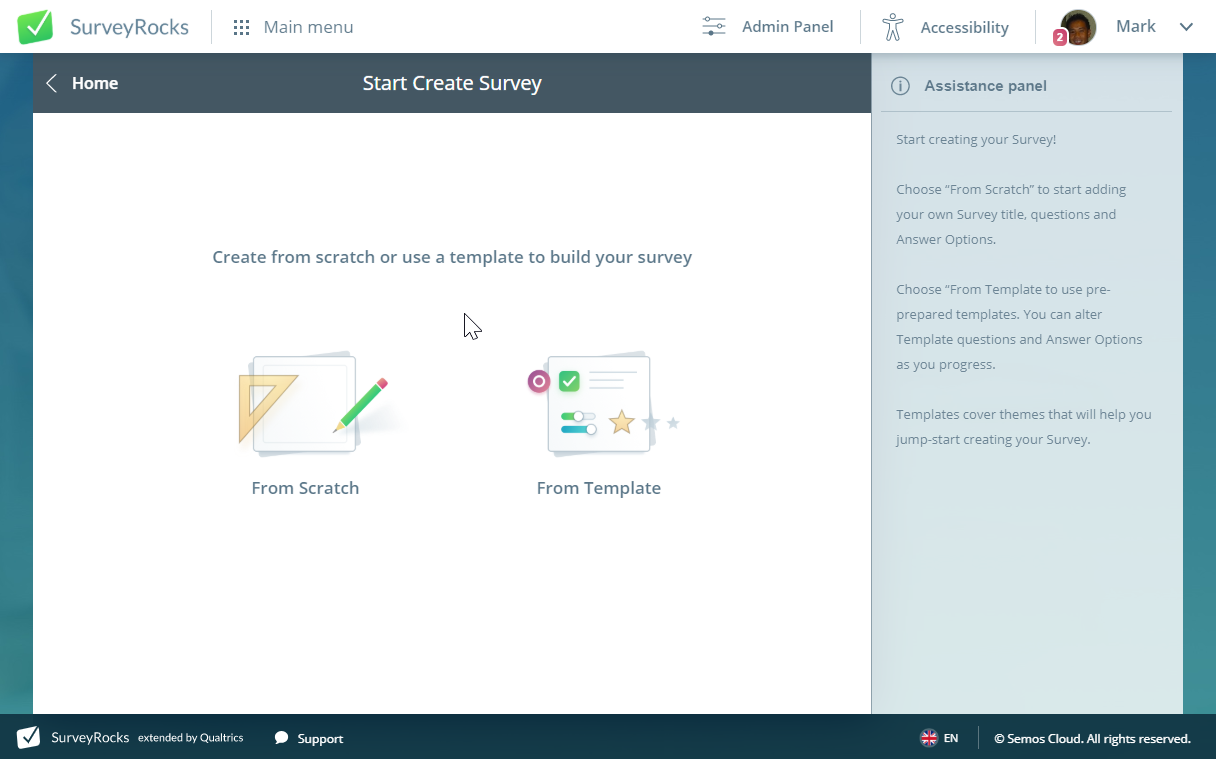 SurveyRocks - How to create employee survey