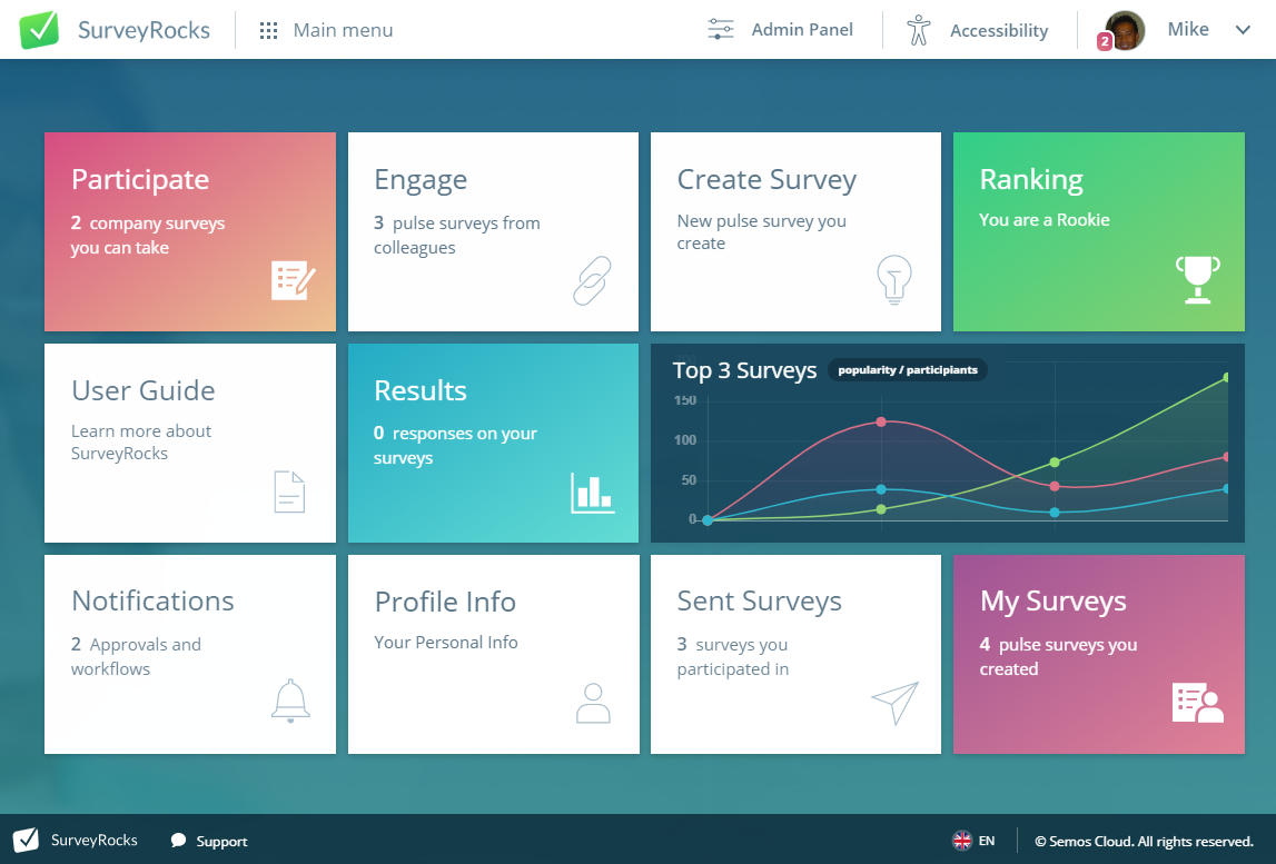 SurveyRocks - Enterprise Survey Solution