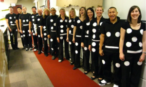 dominos work Halloween costume