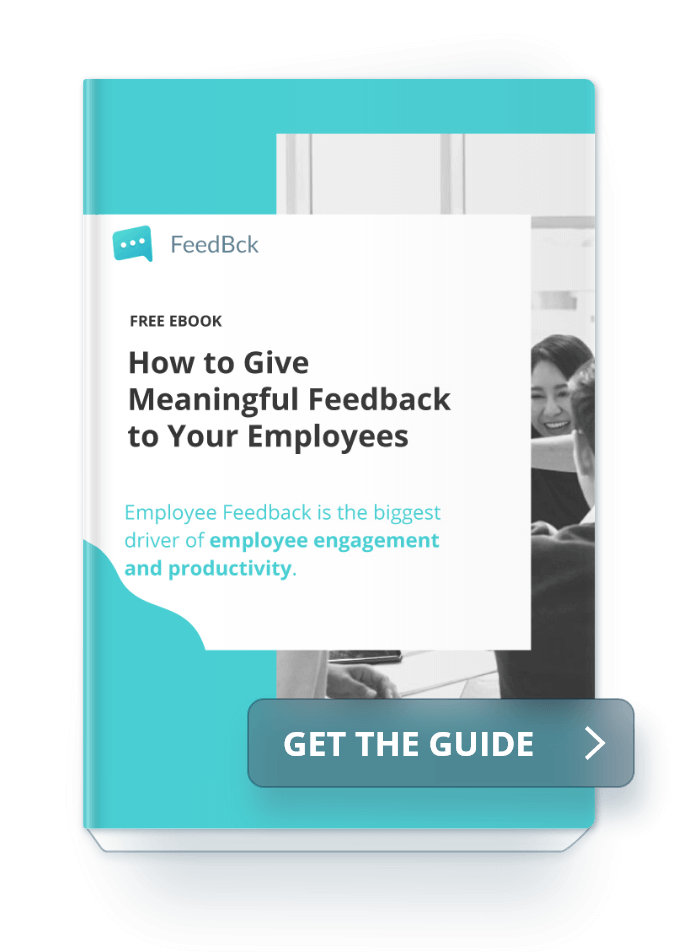 Ebook How to give meaningful feedback to your employees
