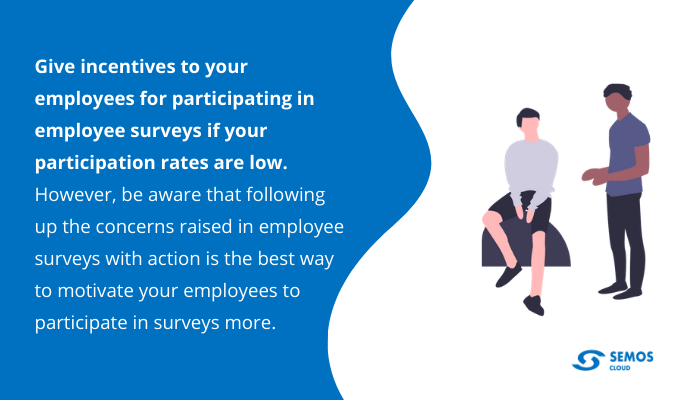 employee surveys incentives