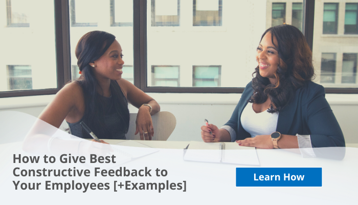 constructive feedback