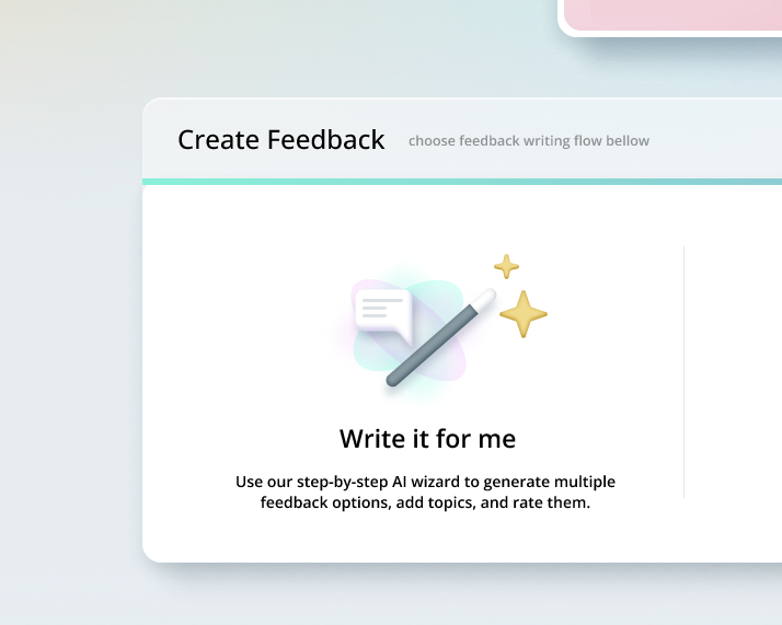 generate feedback