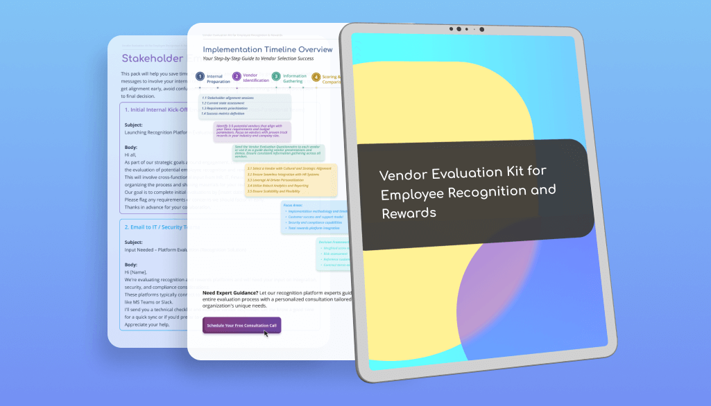 vendor evaluation kit