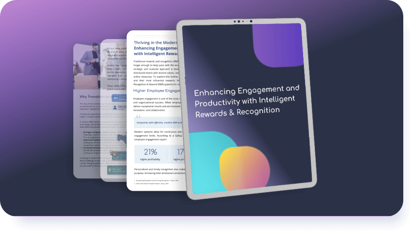 whitepaper enhancing engagement and productivity with intelligent recognition